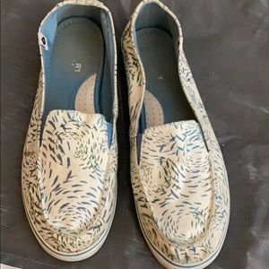 Sperry size 9.5 shoes blue sea